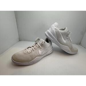 Nike Kobe 8 Protro Shoes Youth Size 5.5Y/W7 White Halo Low Basketball FN0266-100